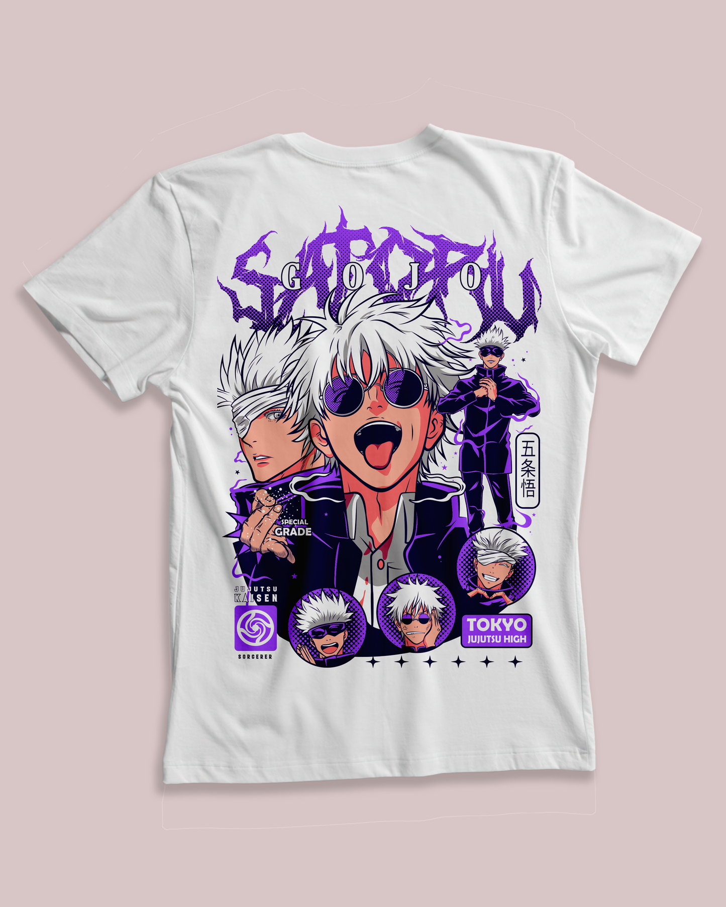Polera Jujutsu Kaisen | Satoru Gojo