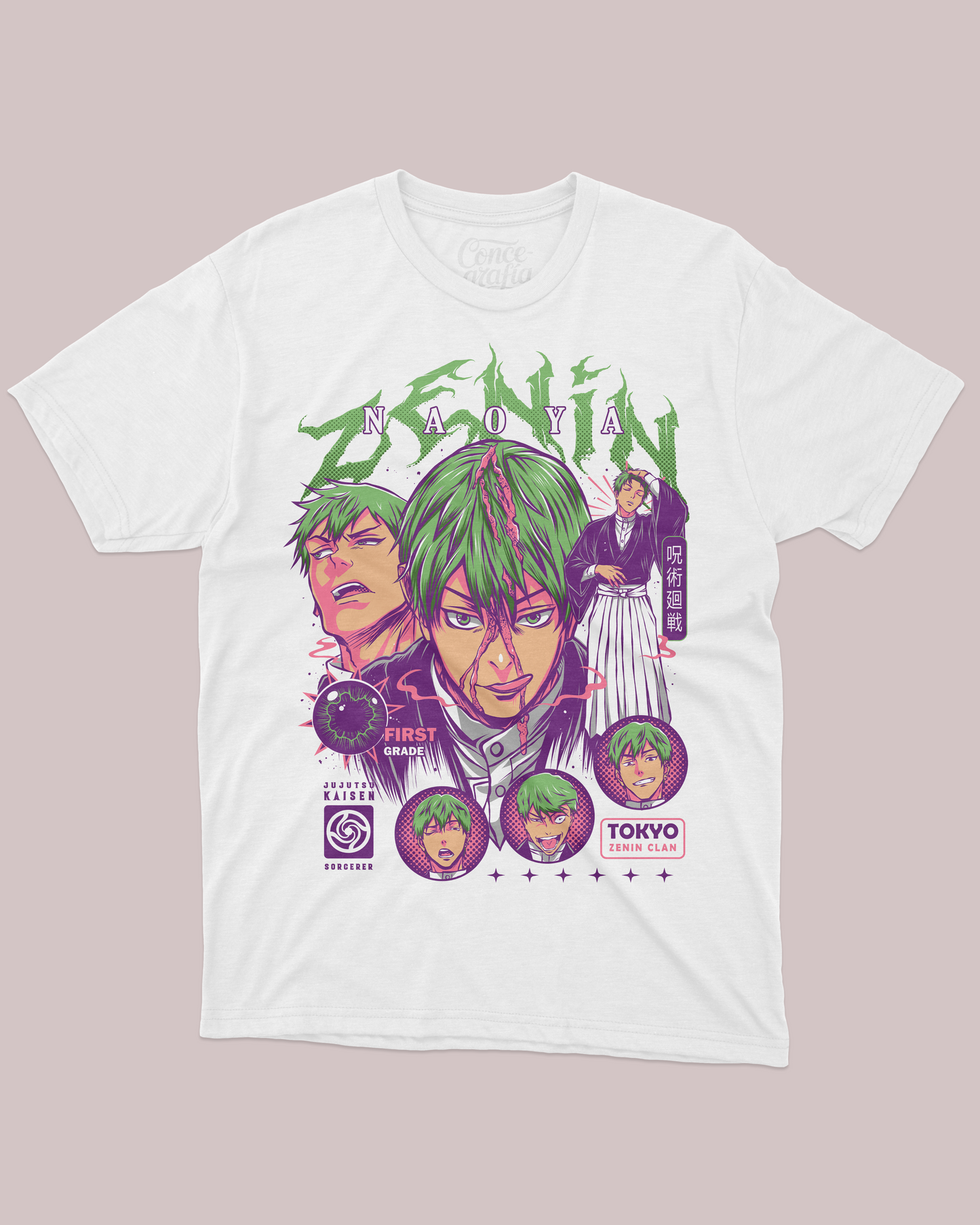 Polera Naoya Zenin | Jujutsu Kaisen
