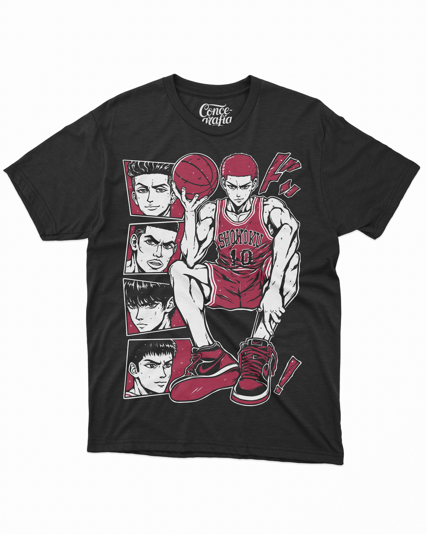 Polera Hanamichi Sakuragi | Slam Dunk