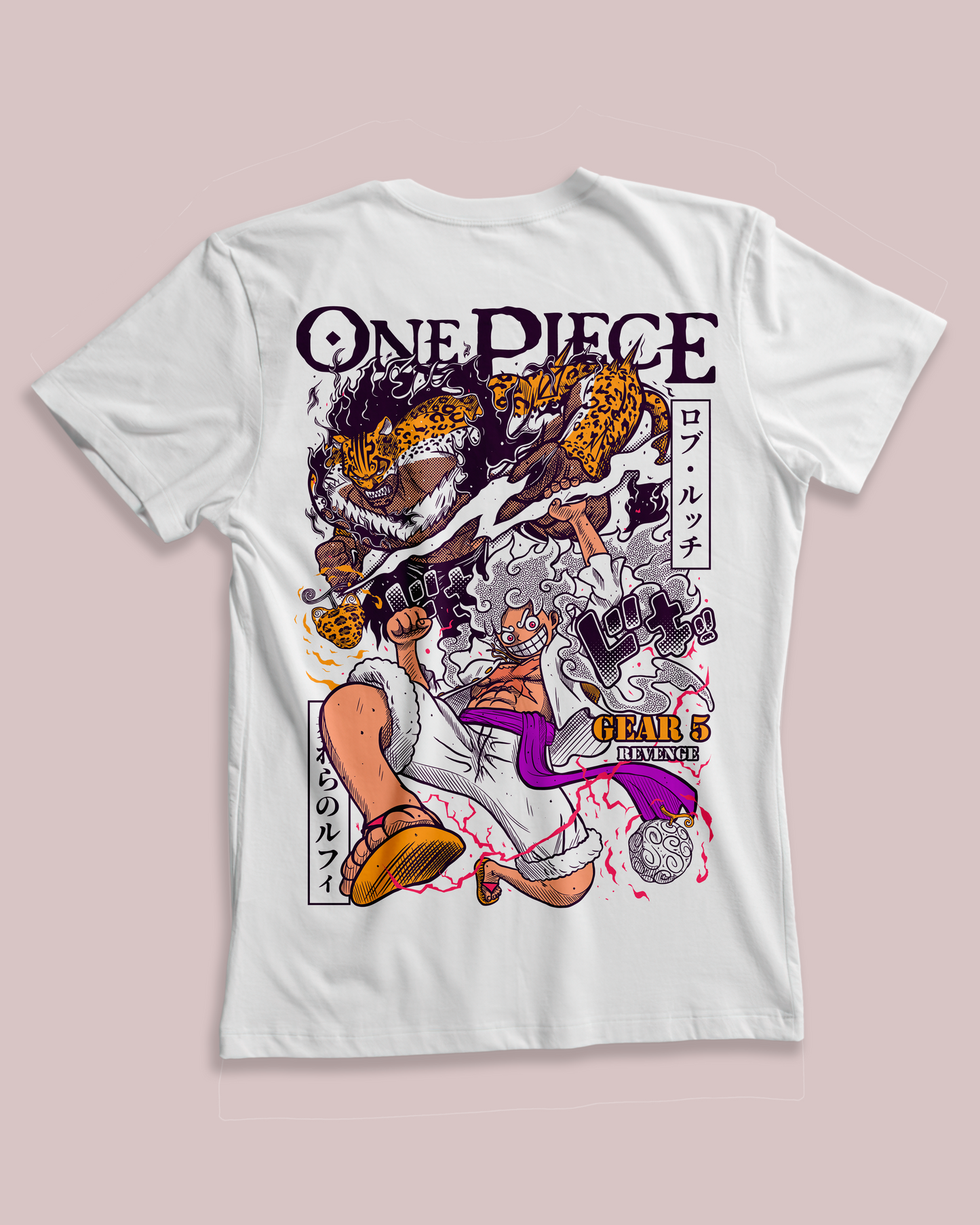 Polera One Piece | Luffy Gear 5