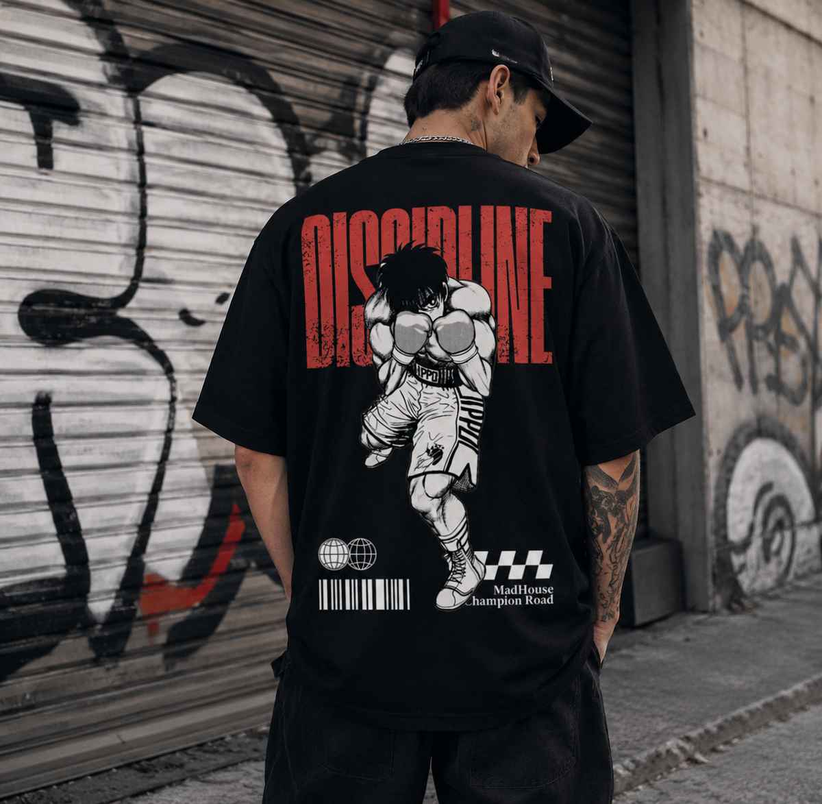 Polera Oversize / Discipline / Hajime no Ippo
