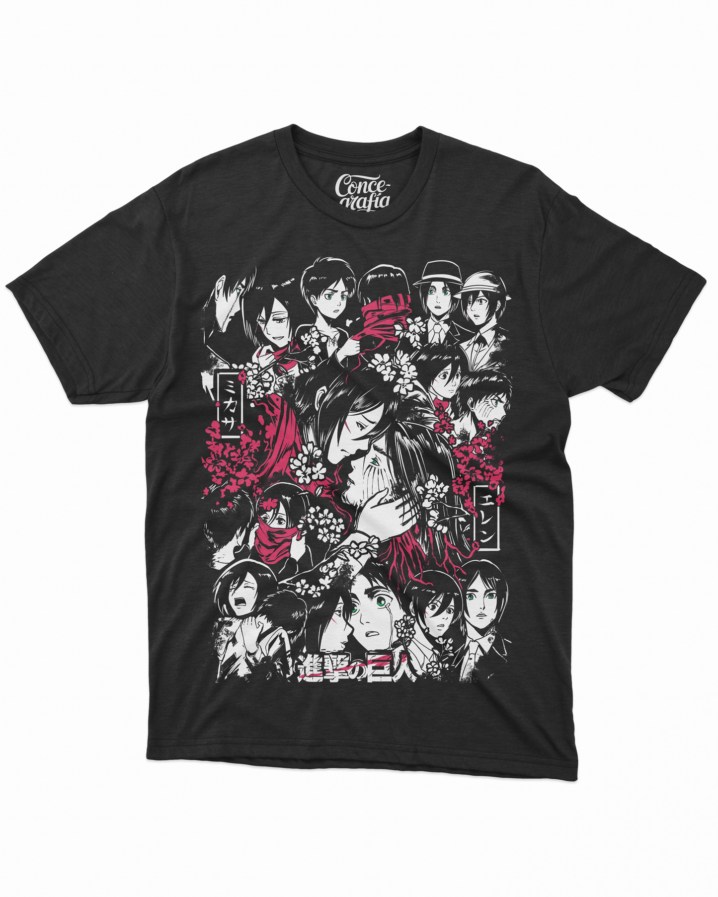 Polera Eren & Mikasa | Shingeki no Kyojin