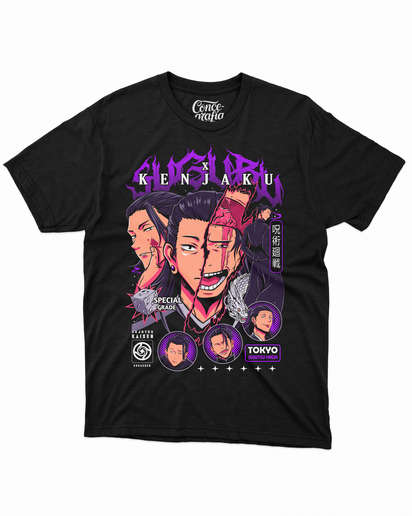 Polera Geto x Kenjaku | Jujutsu Kaisen
