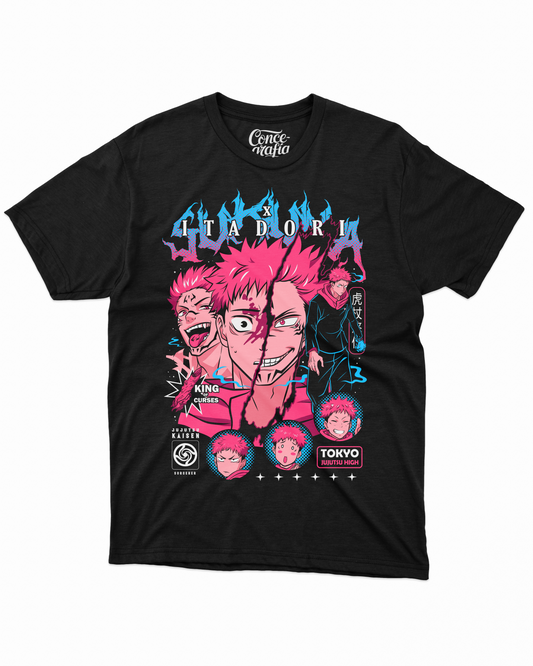 Polera Sukuna x Itadori | Jujutsu Kaisen