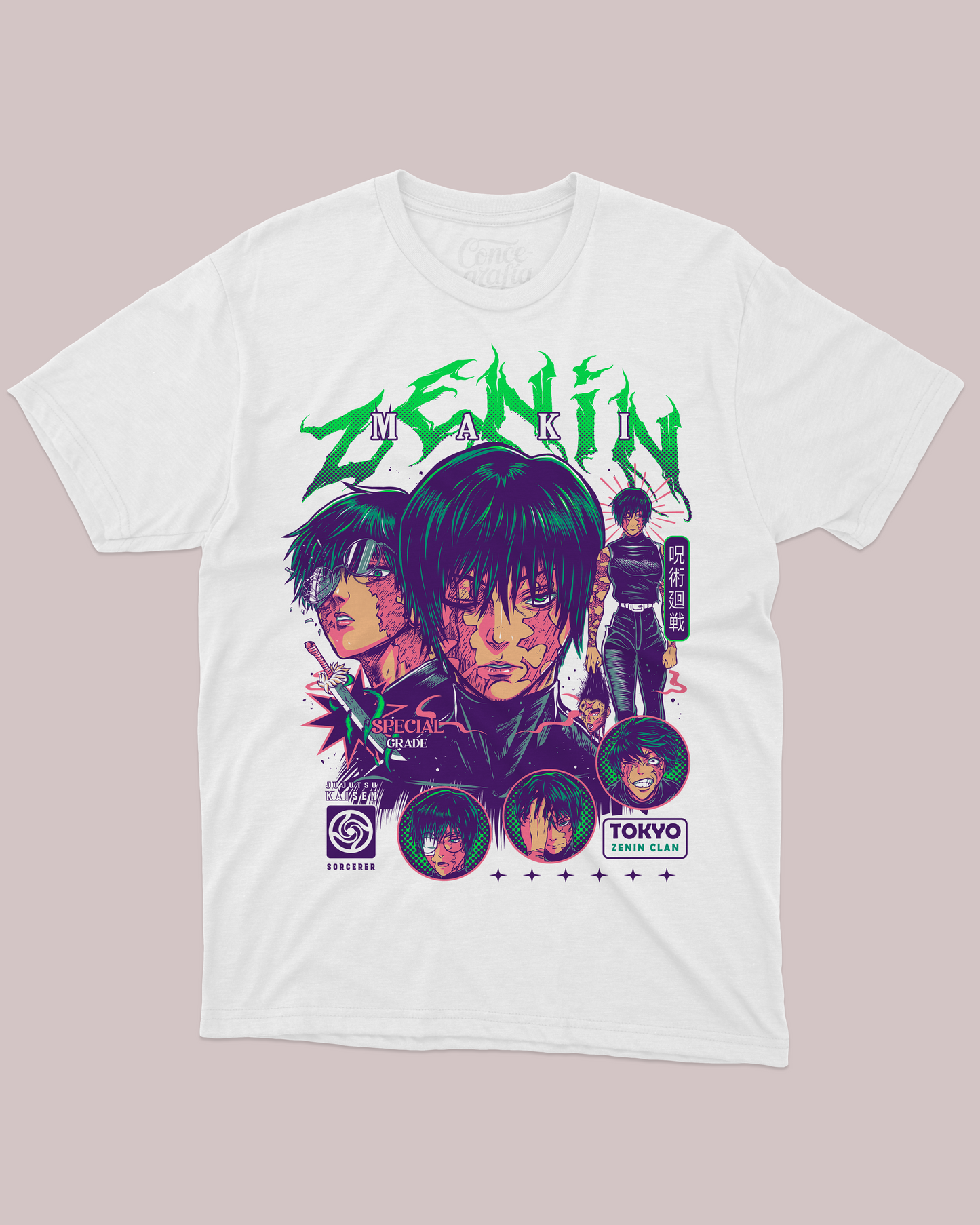 Polera Maki Zenin | Jujutsu Kaisen