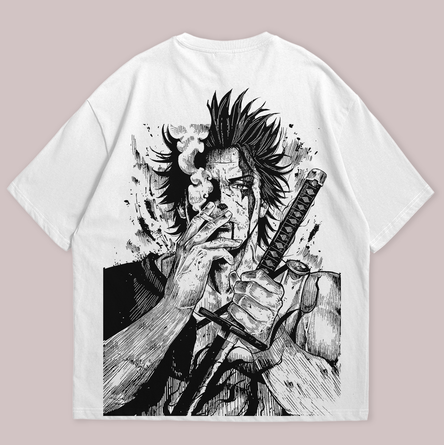 Polera Oversize / Yami Sukehiro / Toros Negros / Black Clover