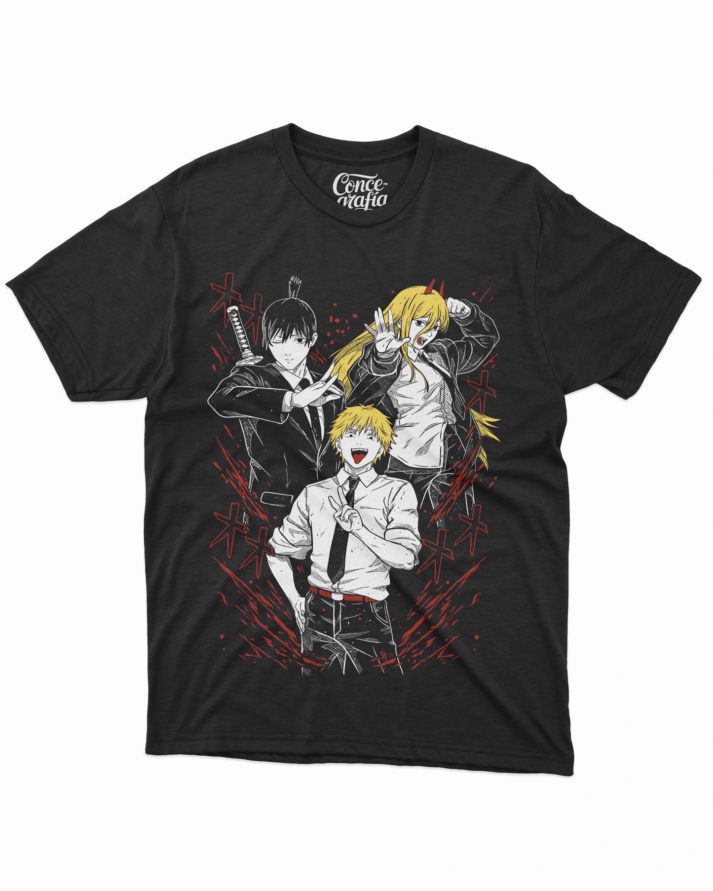 Polera Power, Denji & Aki | Chainsaw Man