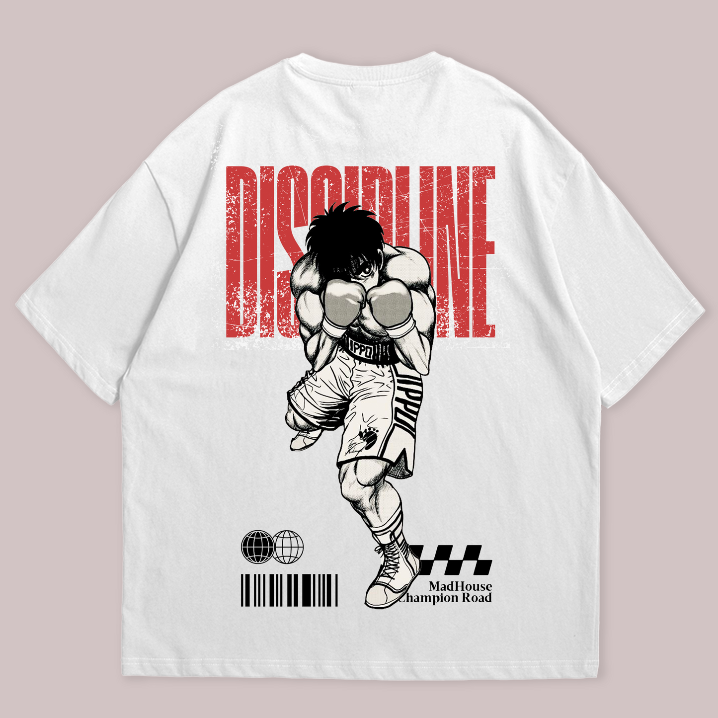 Polera Oversize / Discipline / Hajime no Ippo