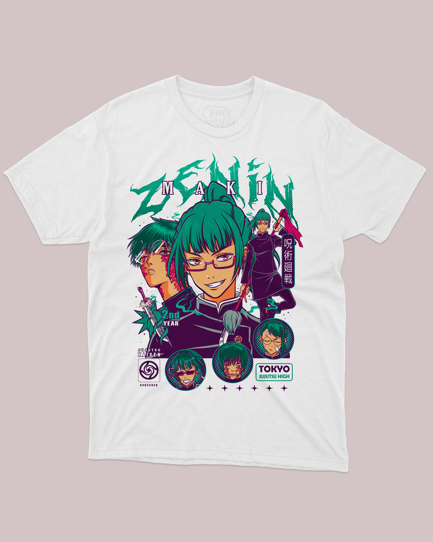Polera Maki | Jujutsu Kaisen