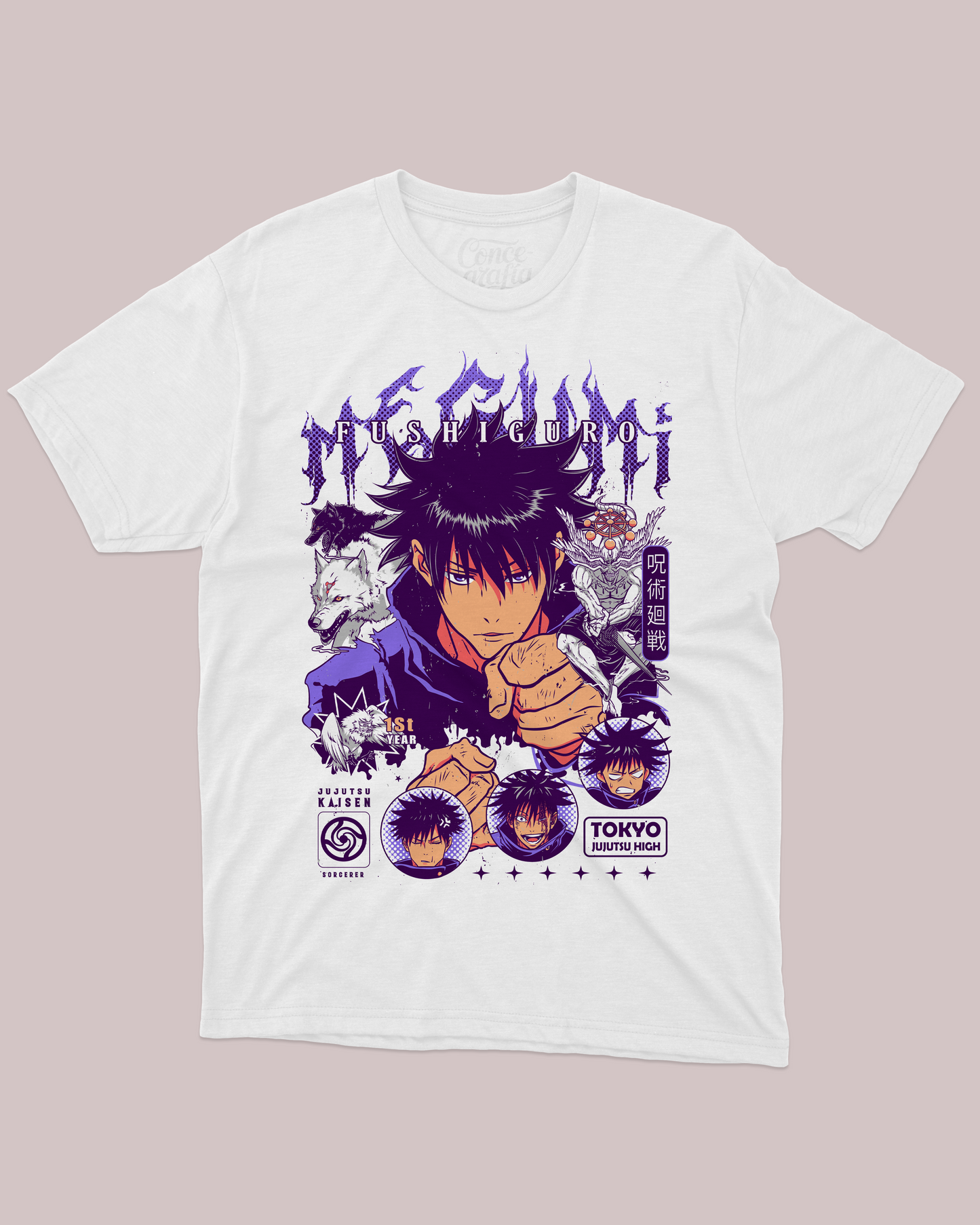 Polera Megumi Fushiguro | Jujutsu Kaisen